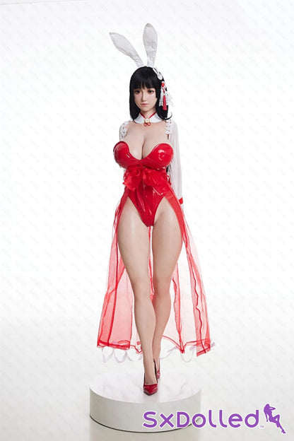 GuShiZhu A (M-Cup) (157cm) | Asian Bunny Cosplay Sex Doll | AITIA M-Cup / 157cm / Black Sex Doll