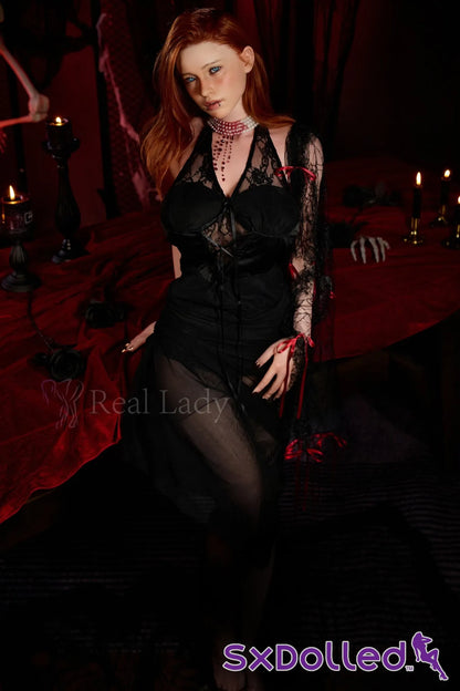 Hailey C (J-Cup) (159cm) | Caucasian Red Head Sex Doll | Real Lady J-Cup / 159cm / Orange Sex Doll