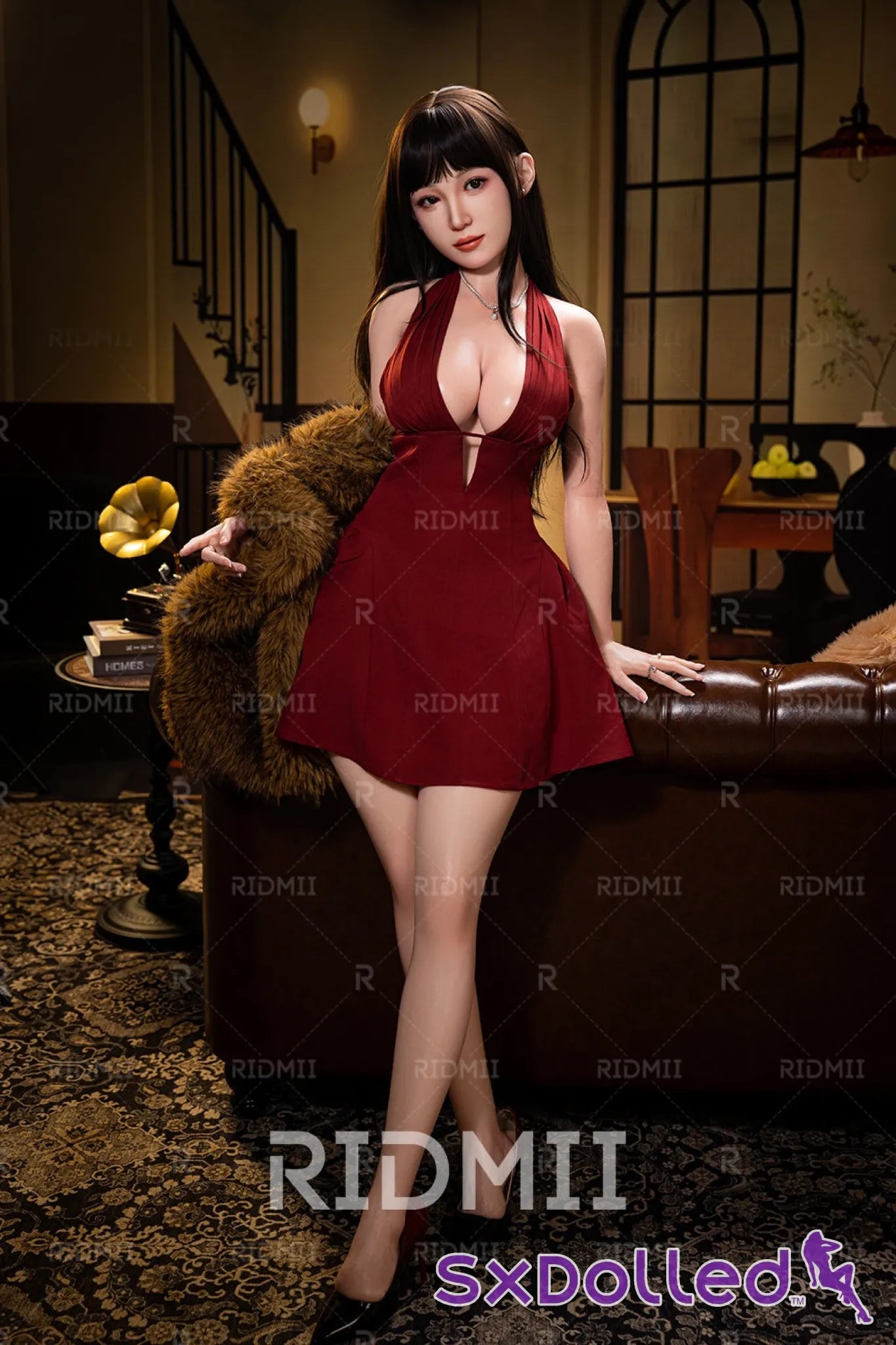 Hain (E-Cup) (163cm) | TPE Asian Robot AI Sex Doll | RIDMII Doll E-Cup / 163cm / Brunette Sex Doll