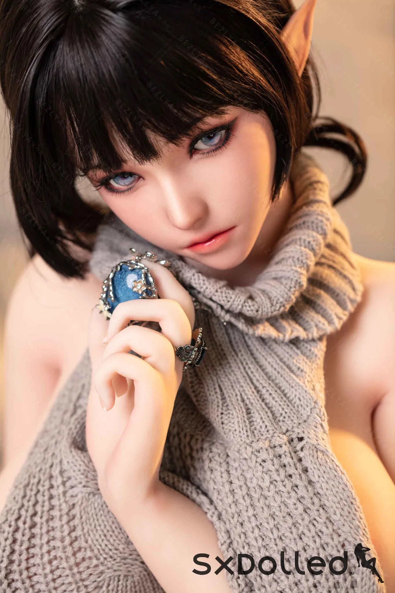 Halindra (I-Cup) (155cm) | Sex Doll I-Cup / 155cm / Brunette Sex Doll