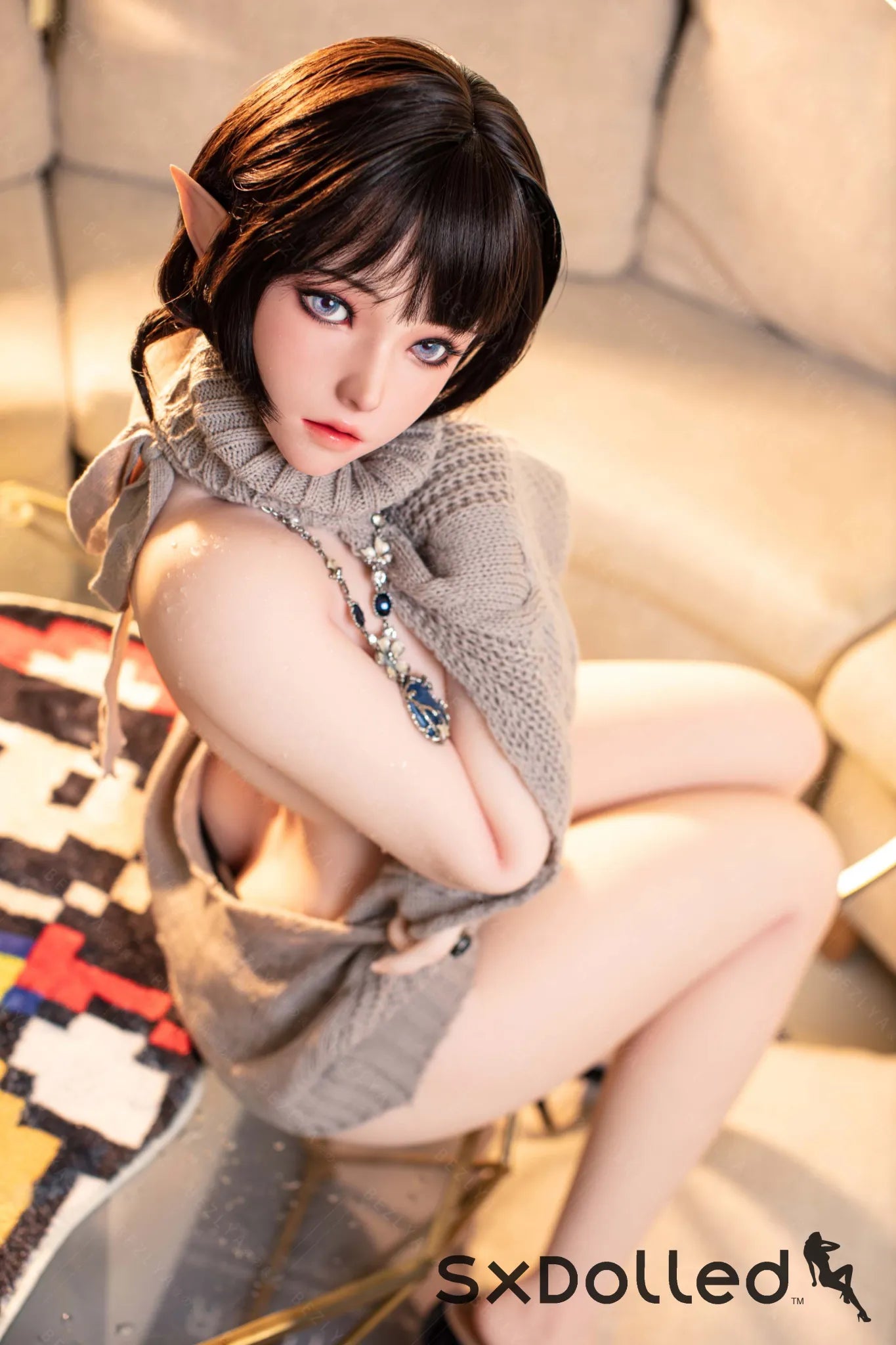 Halindra (I-Cup) (155cm) | Sex Doll I-Cup / 155cm / Brunette Sex Doll