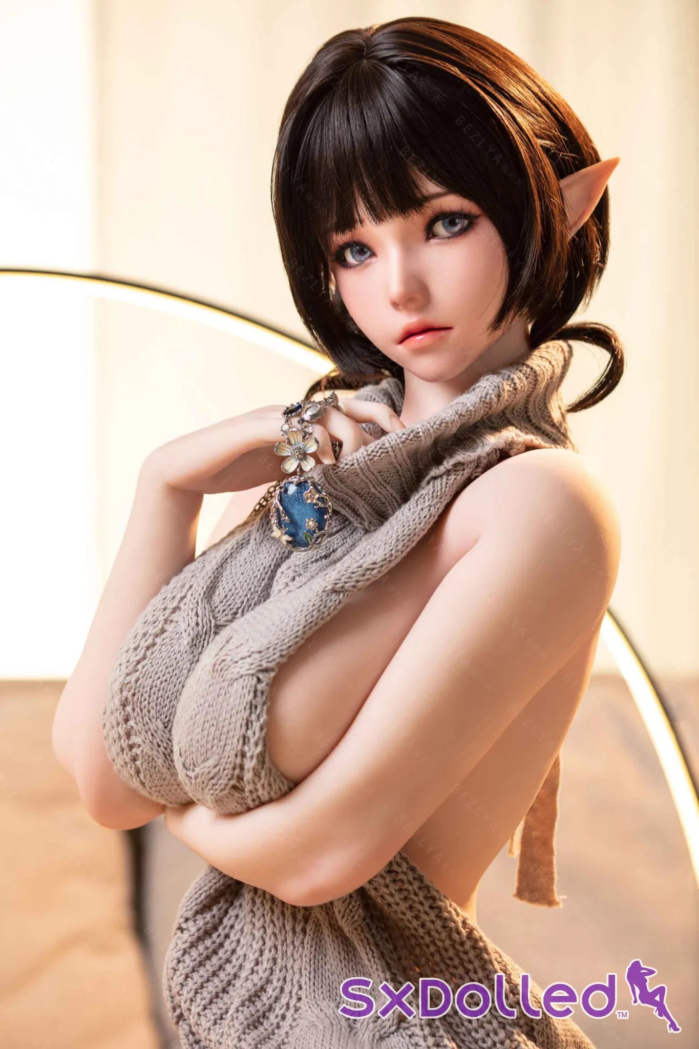 Halindra (I-Cup) (155cm) | Sex Doll I-Cup / 155cm / Brunette Sex Doll