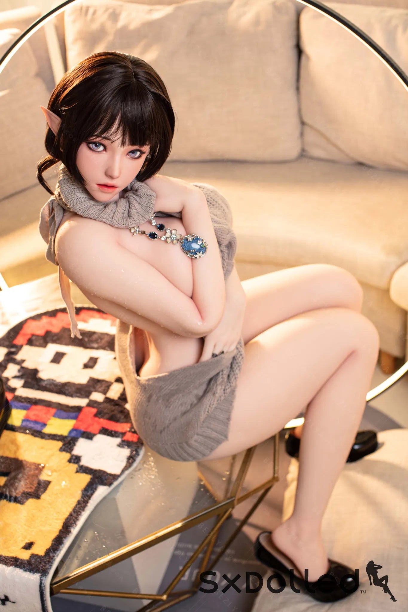 Halindra (I-Cup) (155cm) | Sex Doll I-Cup / 155cm / Brunette Sex Doll