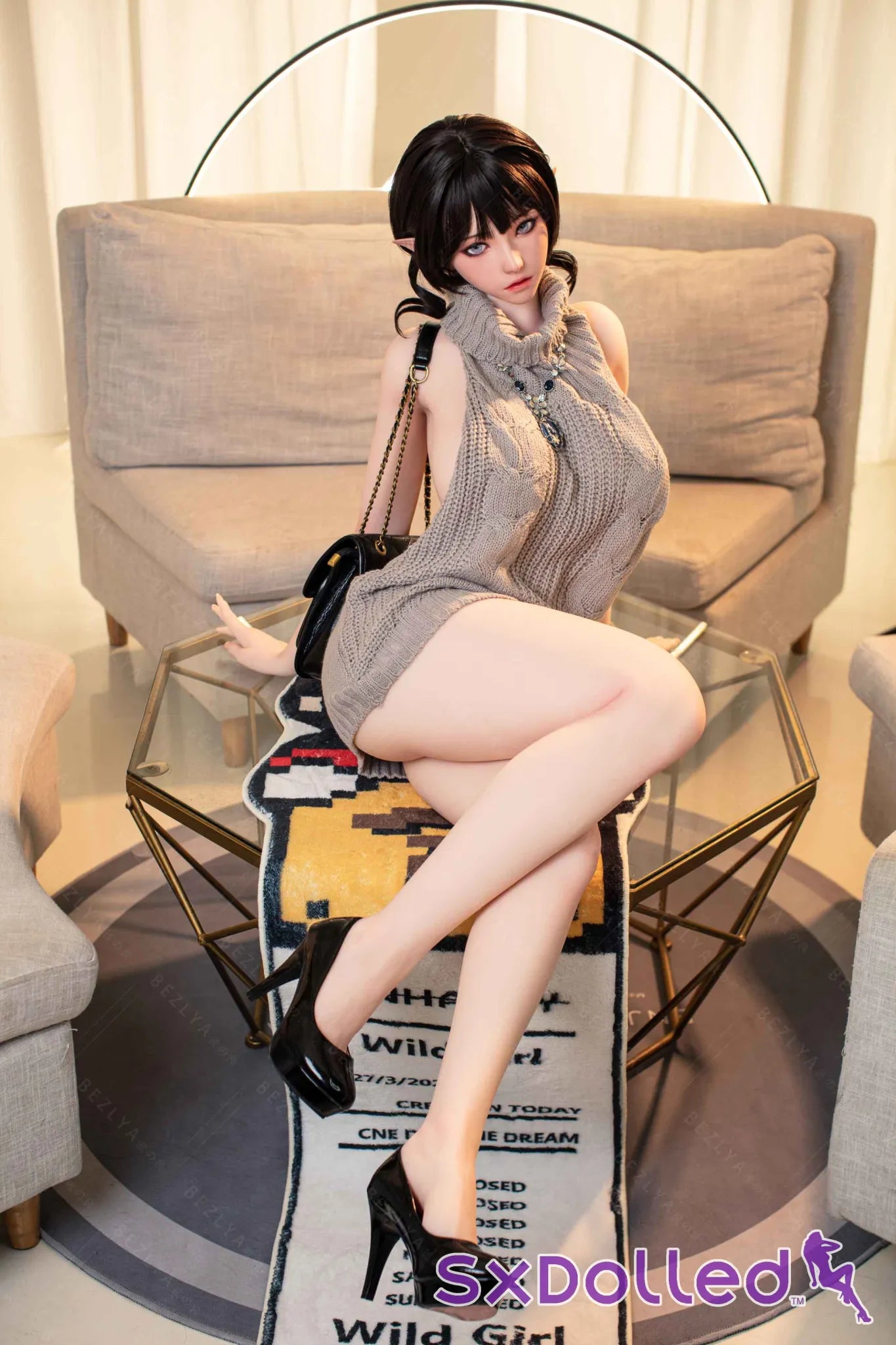Halindra (I-Cup) (155cm) | Sex Doll I-Cup / 155cm / Brunette Sex Doll