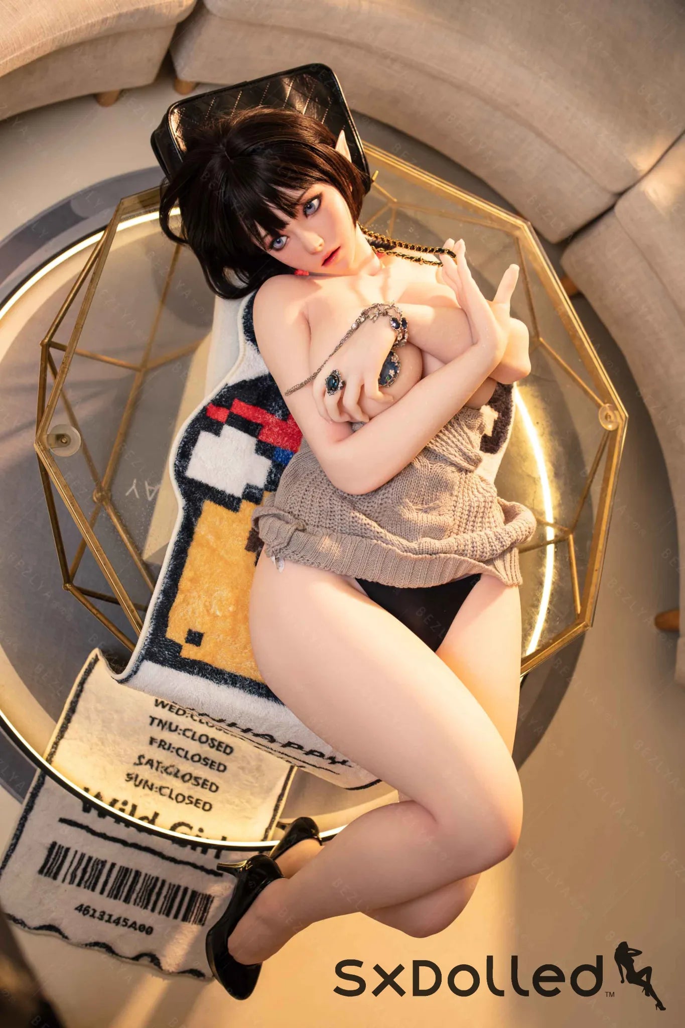 Halindra (I-Cup) (155cm) | Sex Doll I-Cup / 155cm / Brunette Sex Doll