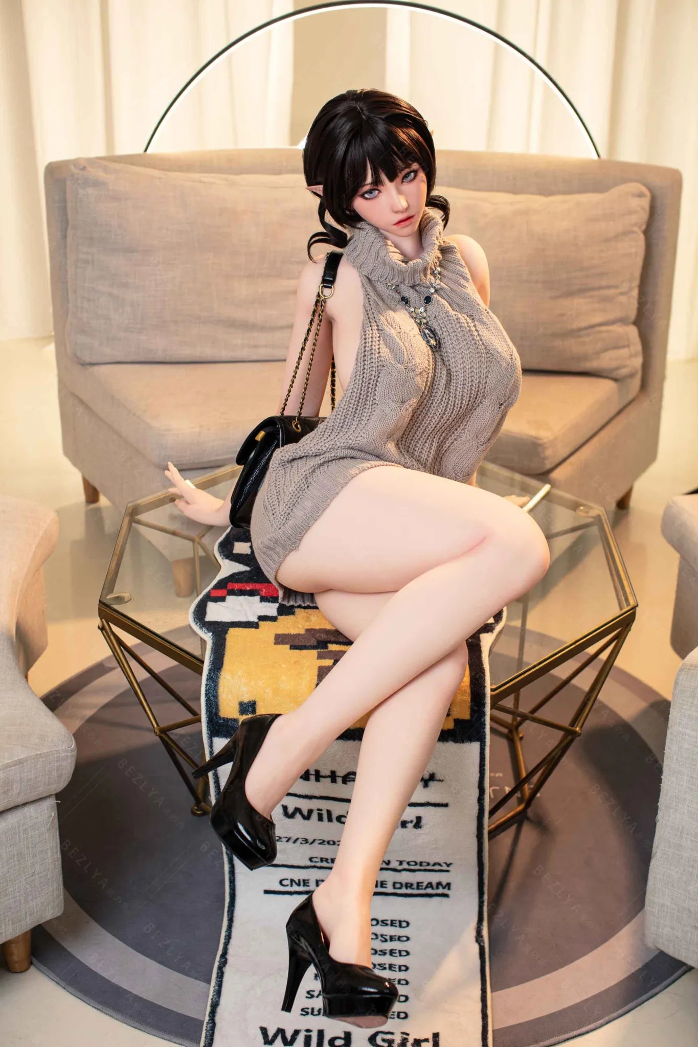 Halindra (I-Cup) (155cm) | Sex Doll I-Cup / 155cm / Brunette Sex Doll