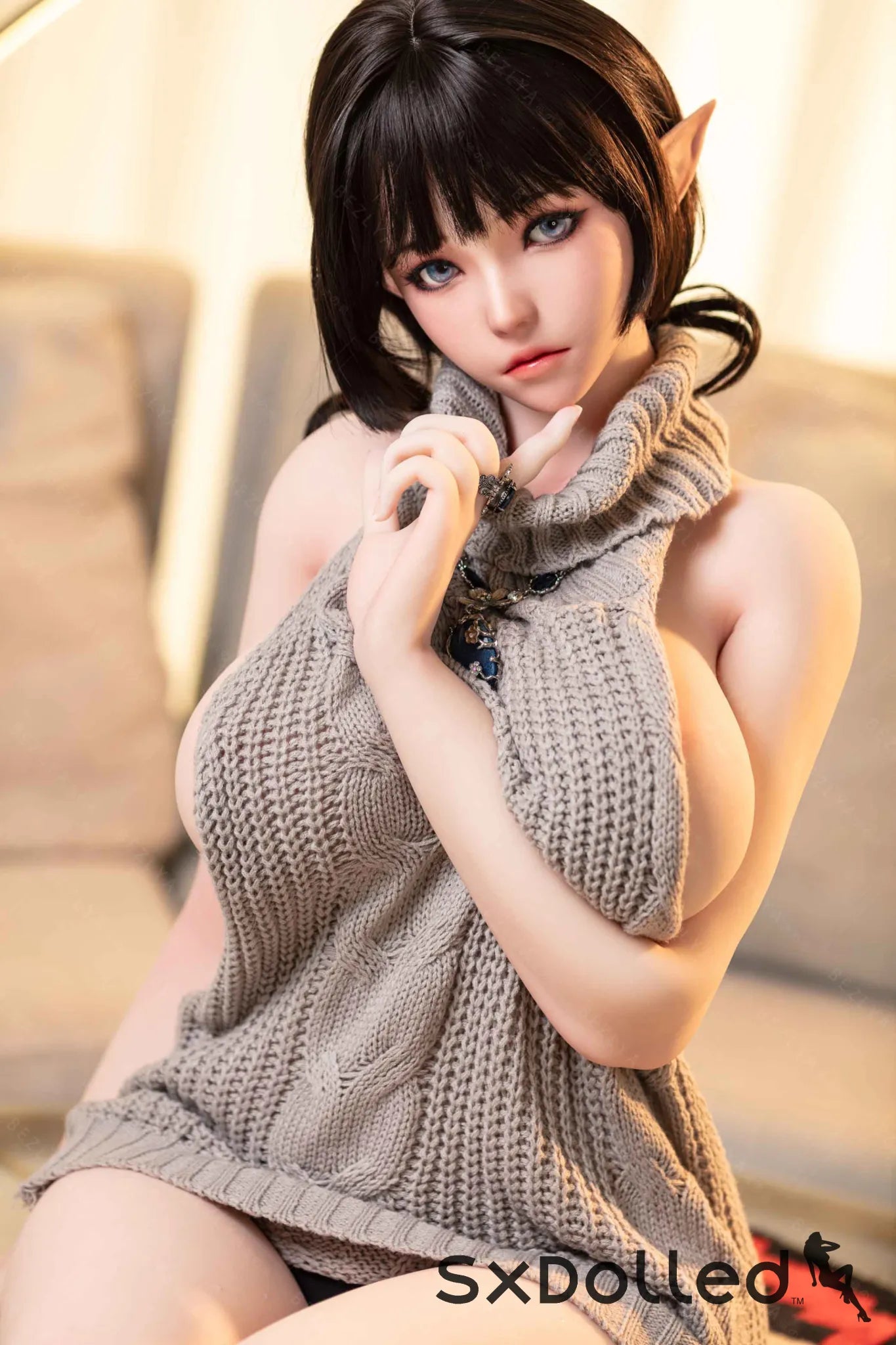 Halindra (I-Cup) (155cm) | Sex Doll I-Cup / 155cm / Brunette Sex Doll
