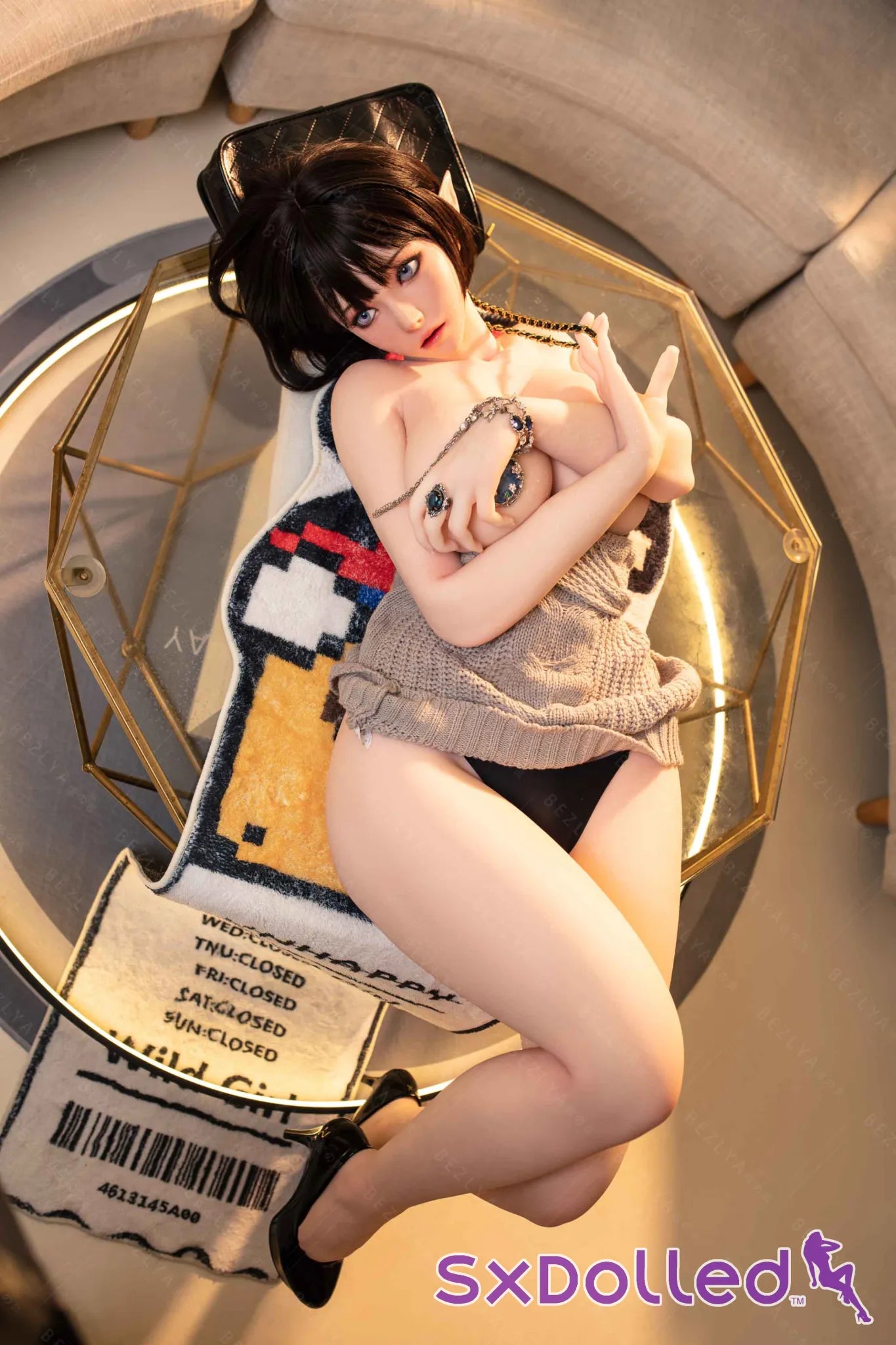 Halindra (I-Cup) (155cm) | Sex Doll I-Cup / 155cm / Brunette Sex Doll