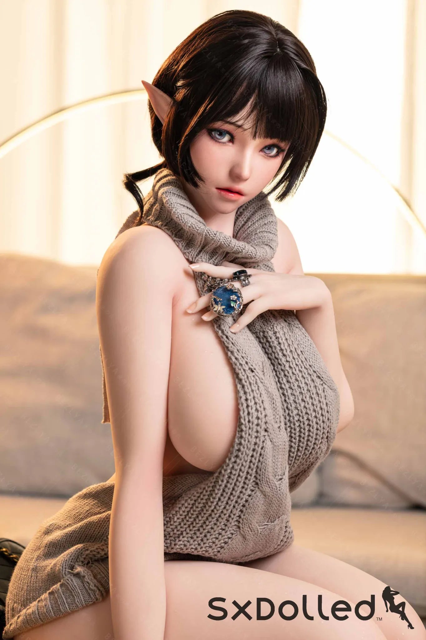 Halindra (I-Cup) (155cm) | Sex Doll I-Cup / 155cm / Brunette Sex Doll