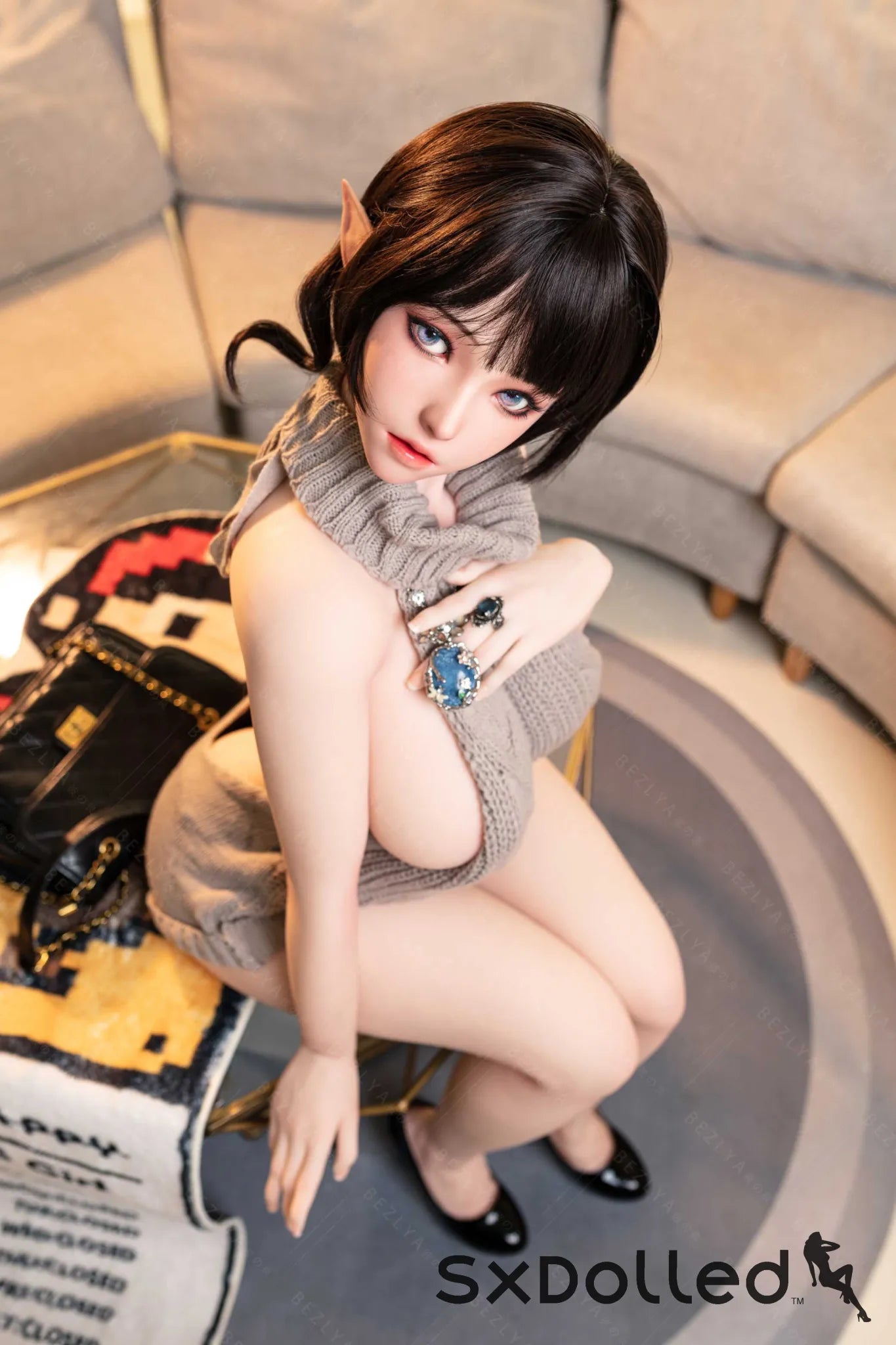 Halindra (I-Cup) (155cm) | Sex Doll I-Cup / 155cm / Brunette Sex Doll