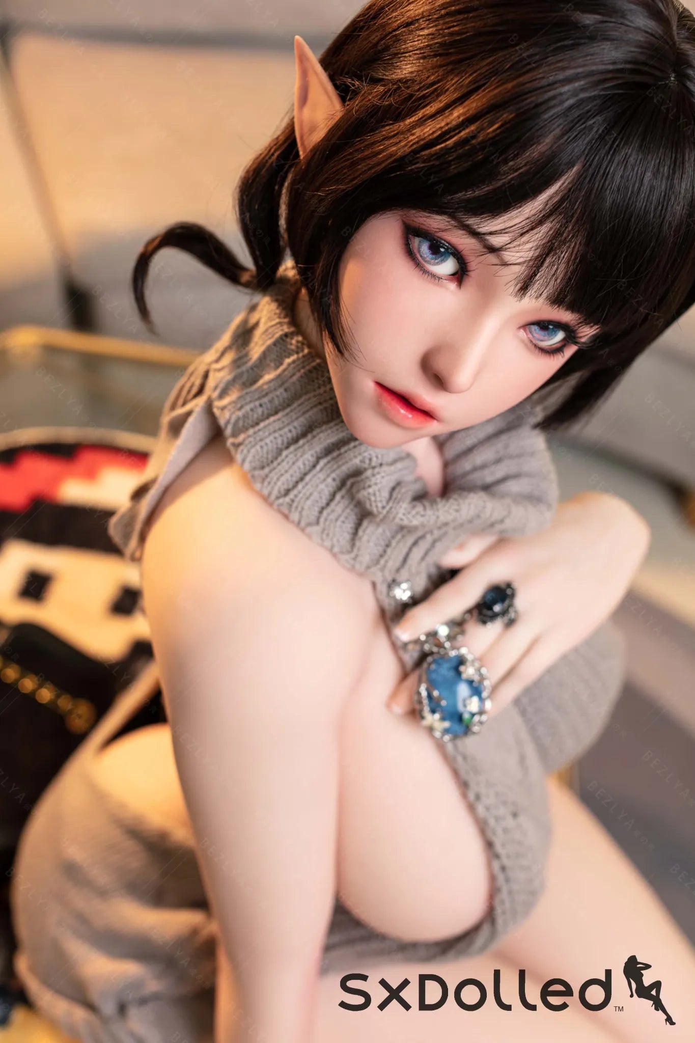 Halindra (I-Cup) (155cm) | Sex Doll I-Cup / 155cm / Brunette Sex Doll