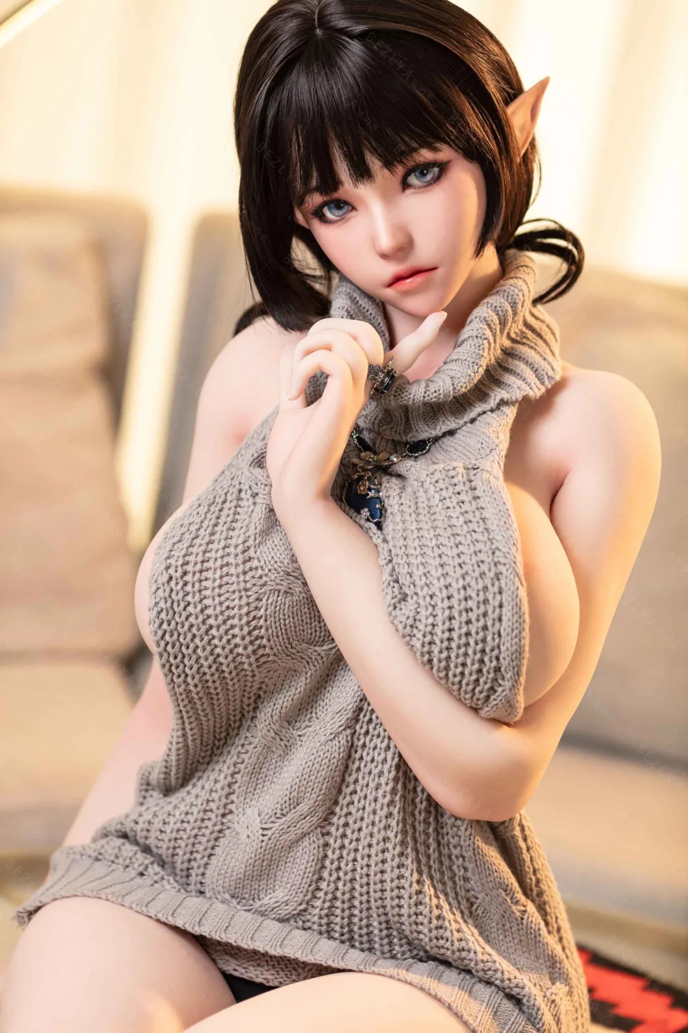 Halindra (I-Cup) (155cm) | Sex Doll I-Cup / 155cm / Brunette Sex Doll