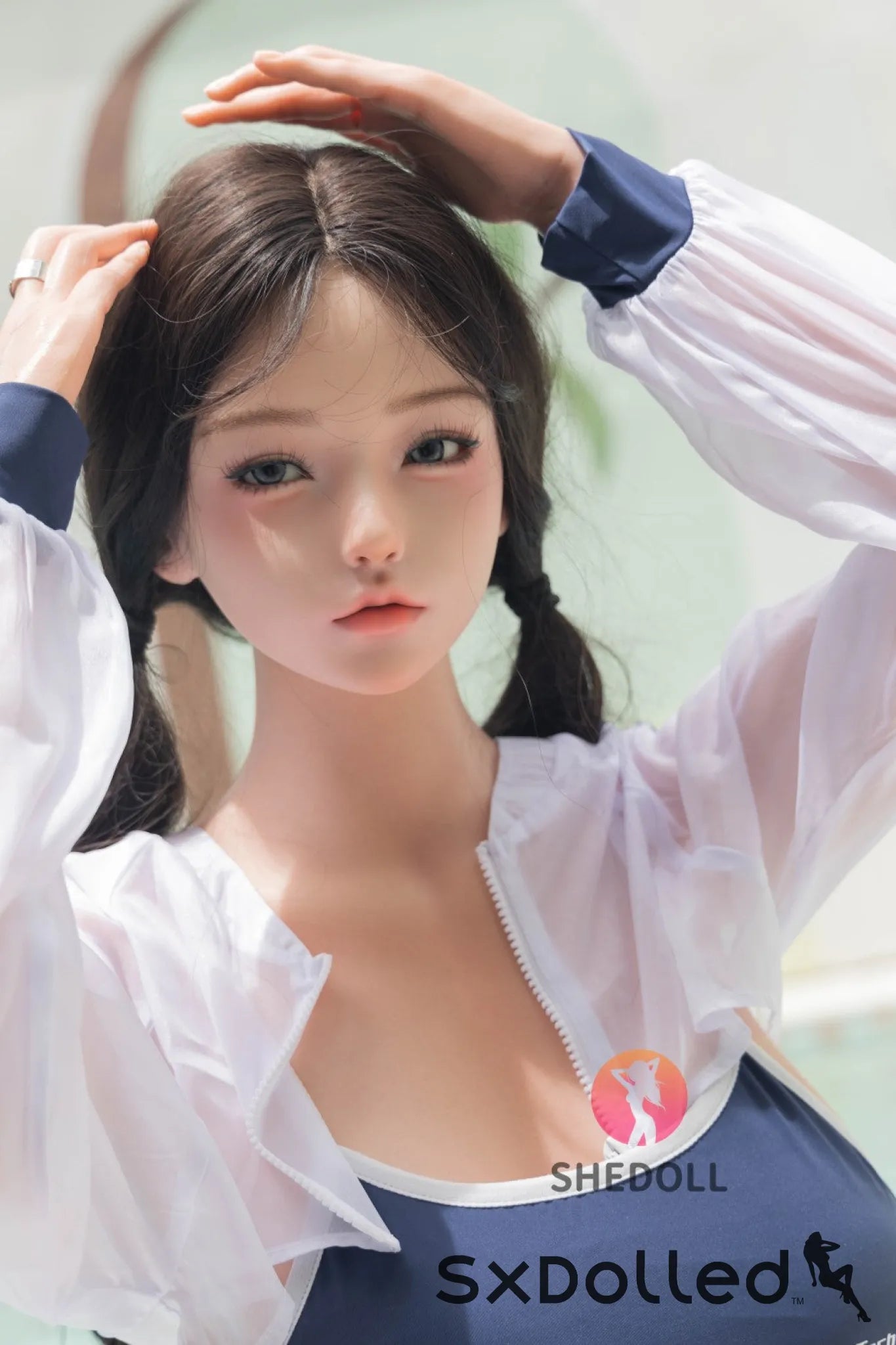 Halisse (E-Cup) (165cm) | Sex Doll E-Cup / 165cm / Brunette Sex Doll