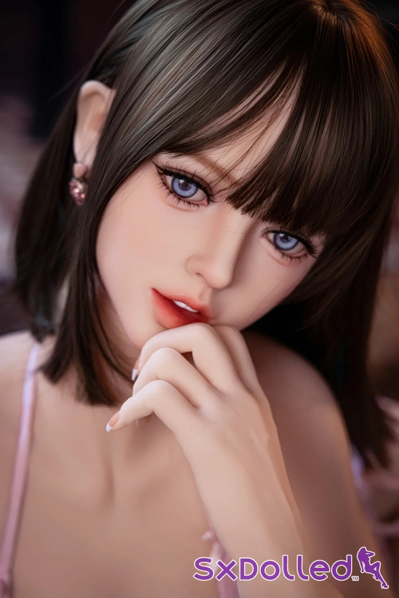 Hana B (F-Cup) (150cm) | Brunette Busty Asian Sex Doll | Aibei Doll - F-Cup / 150cm / Brunette - Sex Doll