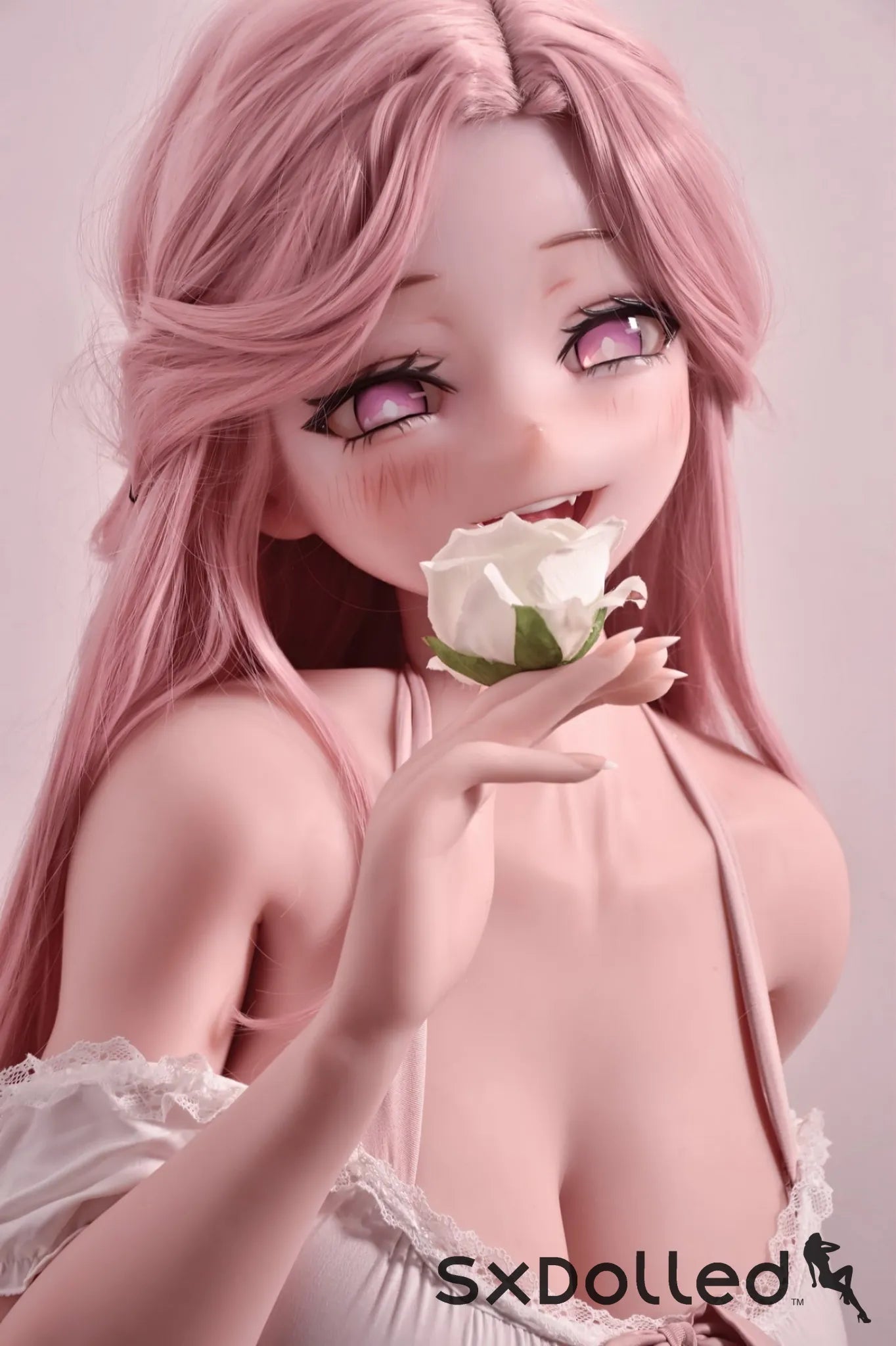 Hanasaka Sara (E-Cup) (160cm) | Yandere Anime Sex Doll | Elsa Babe E-Cup / 160cm / Pink Sex Doll