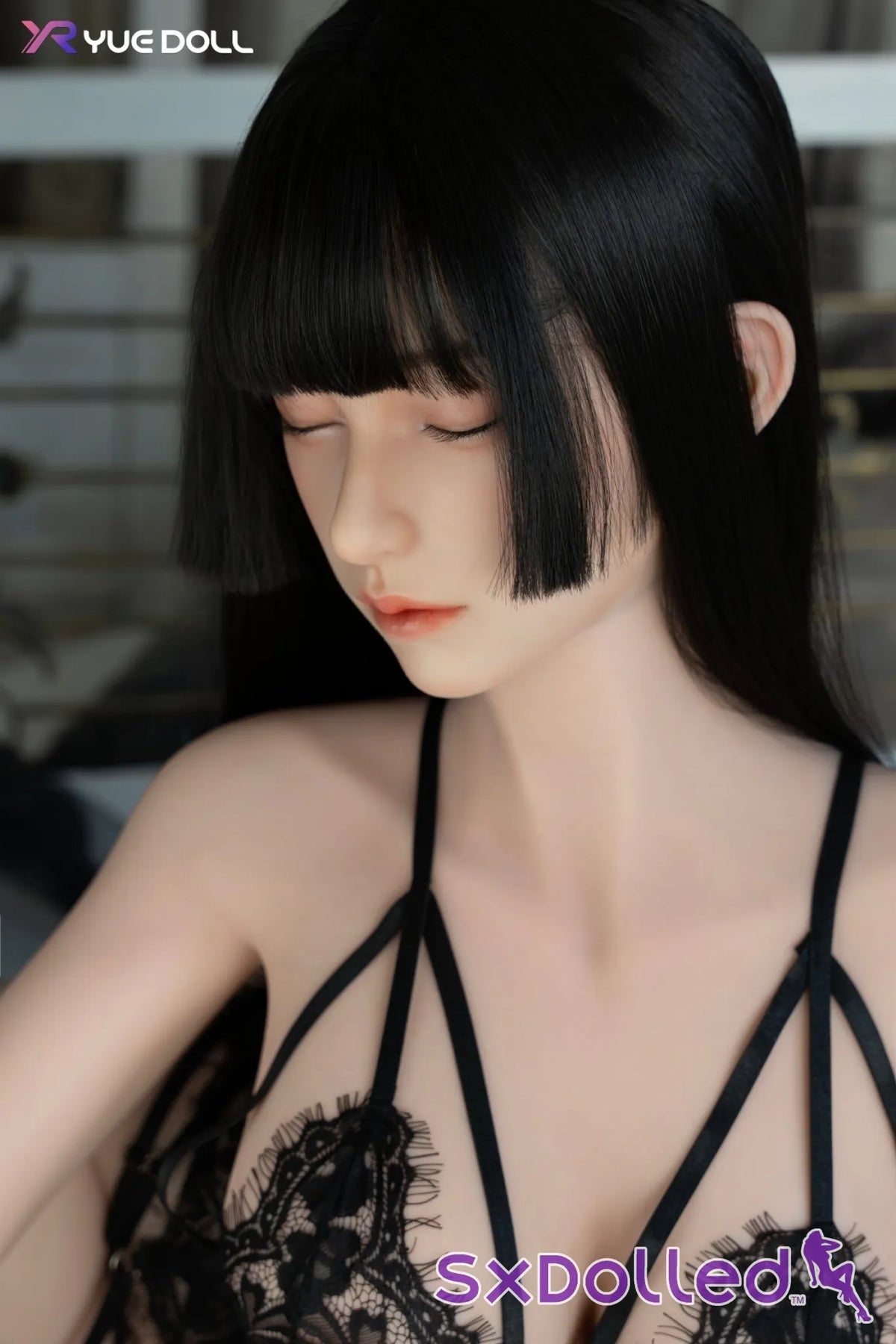 Hannah D (H-Cup) (162cm) | Sultry Black-Haired Siren Sex Doll | Yue Doll - H-Cup / 162cm / Black - Sex Doll
