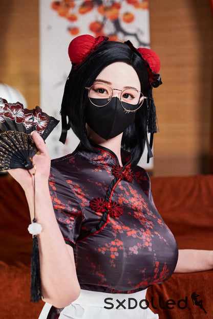 Haruhi (H-Cup) (168cm) | Black Hair Silicone Japanese Sex Doll | AITIA H-Cup / 168cm / Black Sex Doll