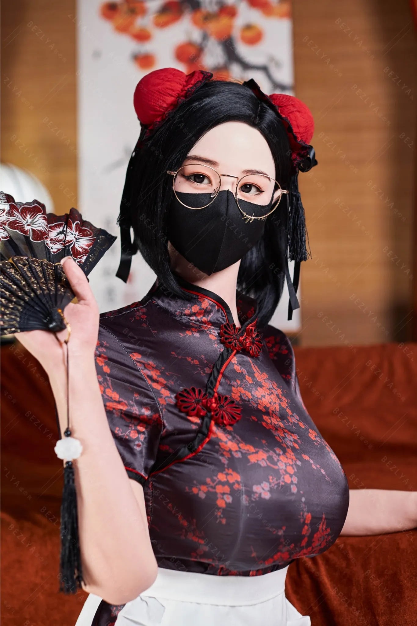 Haruhi (H-Cup) (168cm) | Sex Doll H-Cup / 168cm / Black Sex Doll