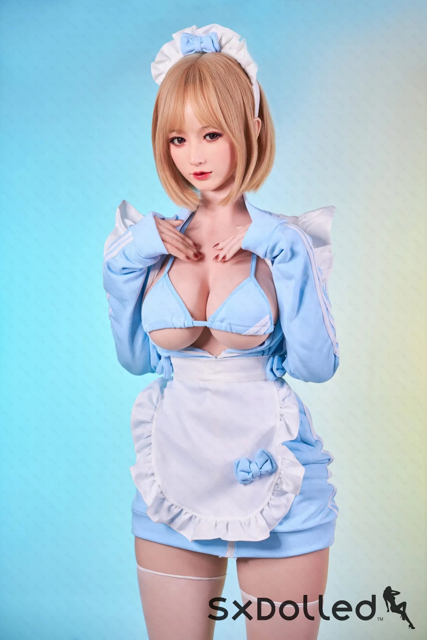 Haruko (K-Cup) (155cm) | Blonde Asian Bunny Cosplay Sex Doll | AITIA K-Cup / 155cm / Blonde Sex Doll