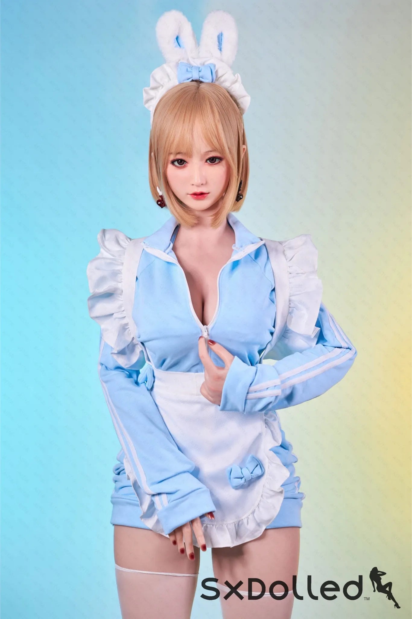 Haruko (K-Cup) (155cm) | Blonde Asian Bunny Cosplay Sex Doll | AITIA K-Cup / 155cm / Blonde Sex Doll