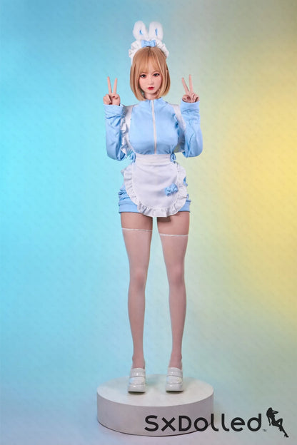 Haruko (K-Cup) (155cm) | Blonde Asian Bunny Cosplay Sex Doll | AITIA K-Cup / 155cm / Blonde Sex Doll