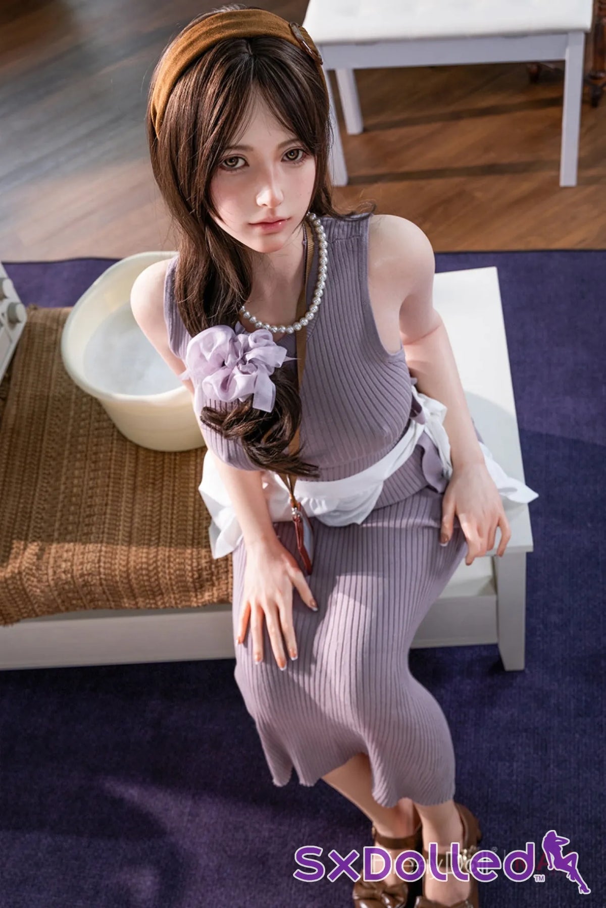 Haruko Pearl A (D-Cup) (165cm) | Bold Seductive Racing Sex Doll | Firefly Doll - D-Cup / 165cm / Black - Sex Doll