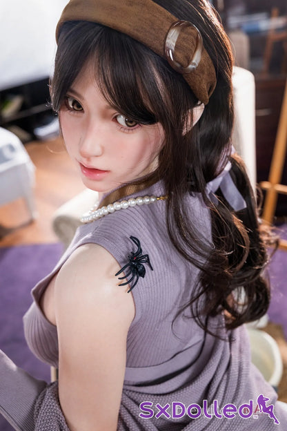 Haruko Pearl A (D-Cup) (165cm) | Bold Seductive Racing Sex Doll | Firefly Doll - D-Cup / 165cm / Black - Sex Doll