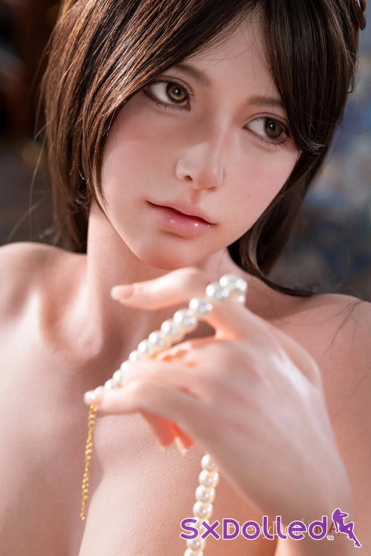 Haruko Pearl A (D-Cup) (165cm) | Bold Seductive Racing Sex Doll | Firefly Doll - D-Cup / 165cm / Black - Sex Doll