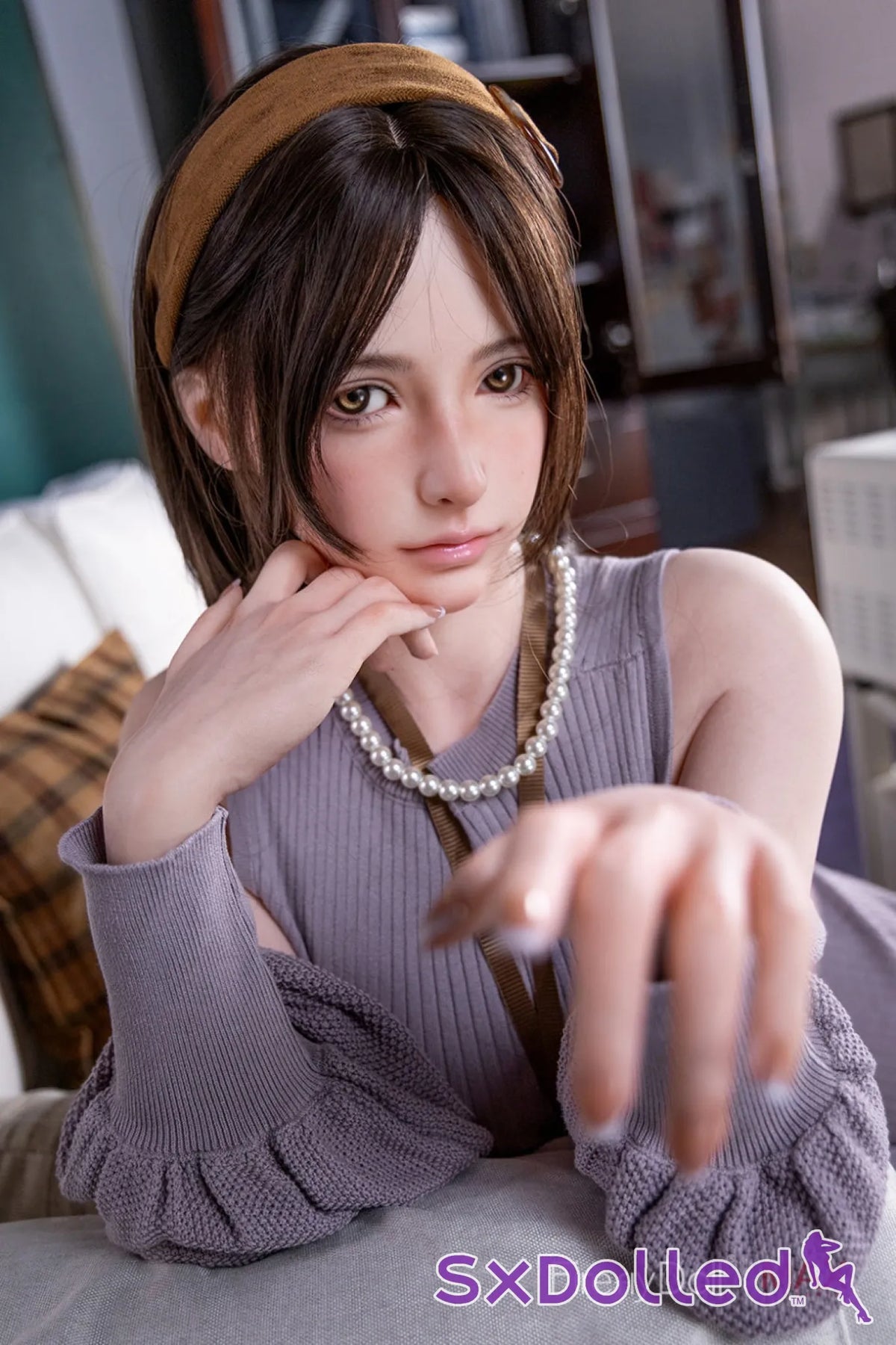 Haruko Pearl A (D-Cup) (165cm) | Bold Seductive Racing Sex Doll | Firefly Doll - D-Cup / 165cm / Black - Sex Doll