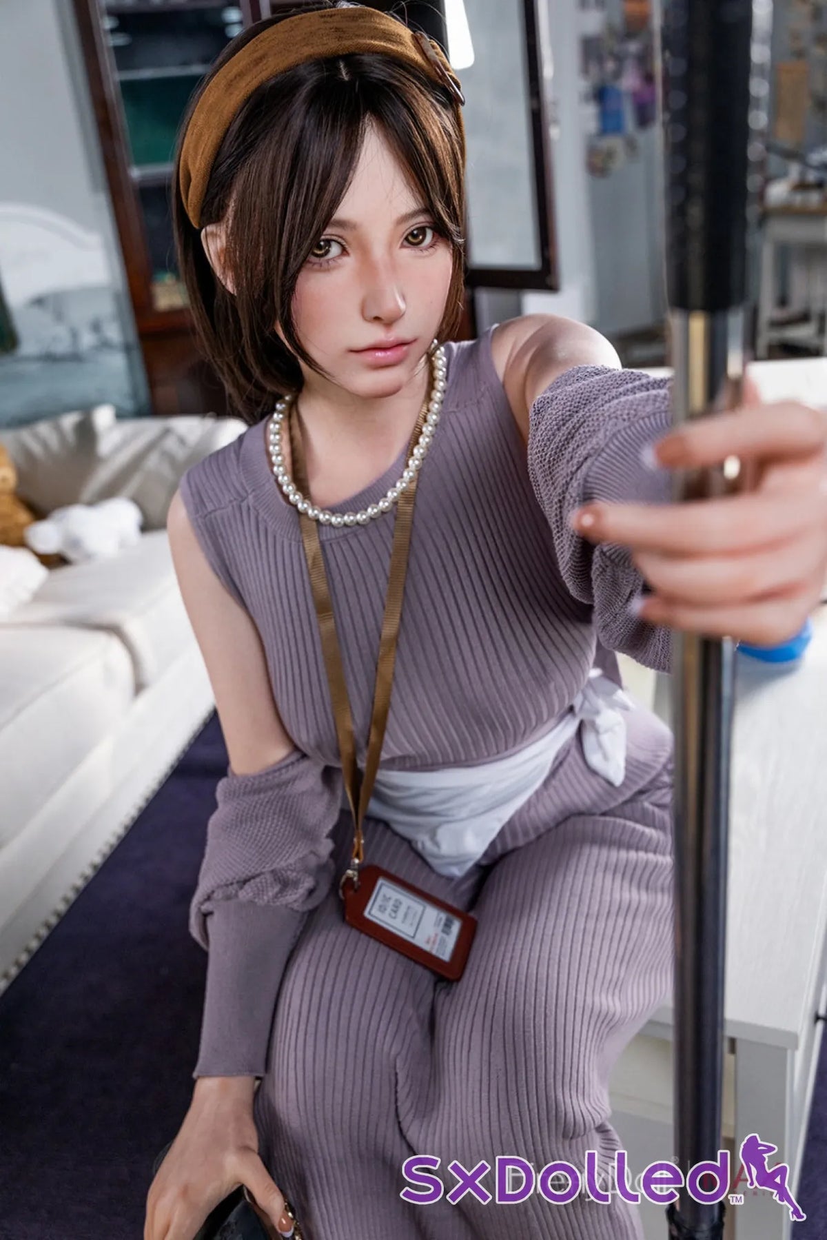 Haruko Pearl A (D-Cup) (165cm) | Bold Seductive Racing Sex Doll | Firefly Doll - D-Cup / 165cm / Black - Sex Doll