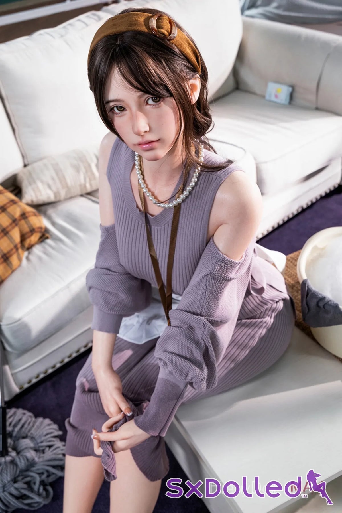 Haruko Pearl A (D-Cup) (165cm) | Bold Seductive Racing Sex Doll | Firefly Doll - D-Cup / 165cm / Black - Sex Doll