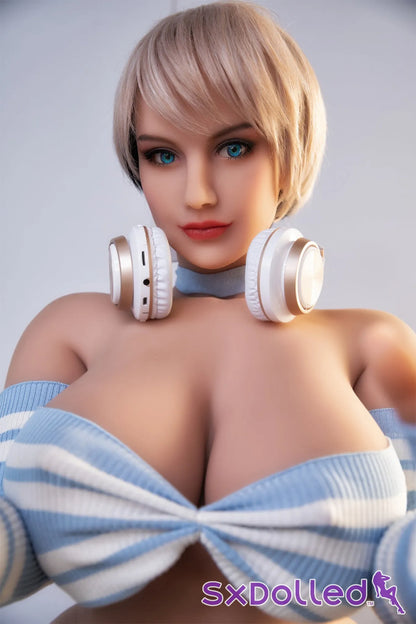 Hebbe (K-Cup) (164cm) | Huge Breasts Big Butt Sex Doll | HR Doll - K-Cup / 164cm / Blonde - Sex Doll