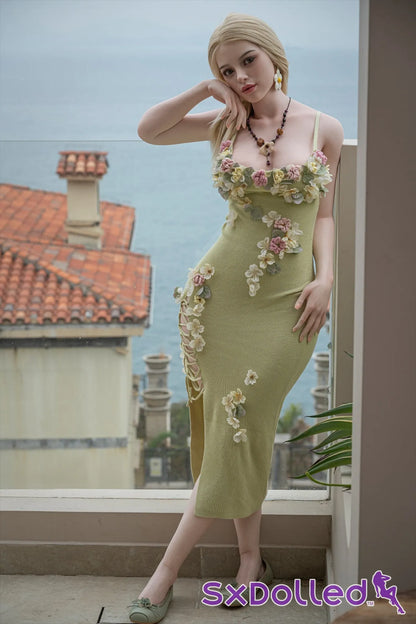 Hedy B (D-Cup) (164cm) | Curvy Hips Bubbly Sex Doll | Starpery D-Cup / 164cm / Blonde Sex Doll