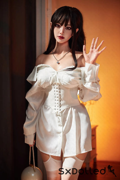 Hibiscus (G-Cup) (153cm) | Japanese Sex Doll with Moles | AITIA G-Cup / 153cm / Brunette Sex Doll