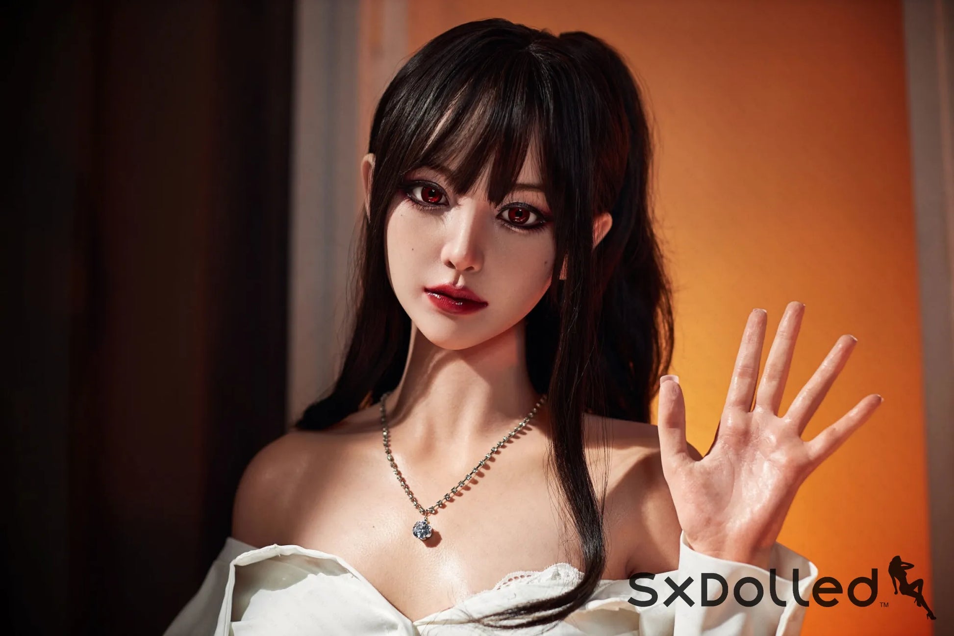 Hibiscus (G-Cup) (153cm) | Japanese Sex Doll with Moles | AITIA G-Cup / 153cm / Brunette Sex Doll