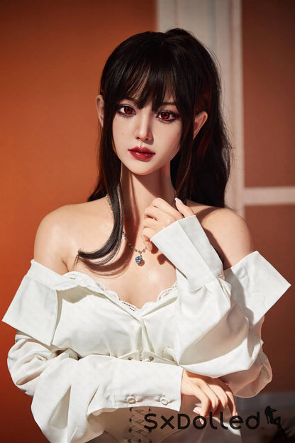 Hibiscus (G-Cup) (153cm) | Japanese Sex Doll with Moles | AITIA G-Cup / 153cm / Brunette Sex Doll