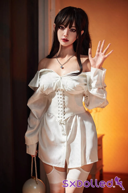 Hibiscus (G-Cup) (153cm) | Japanese Sex Doll with Moles | AITIA G-Cup / 153cm / Brunette Sex Doll