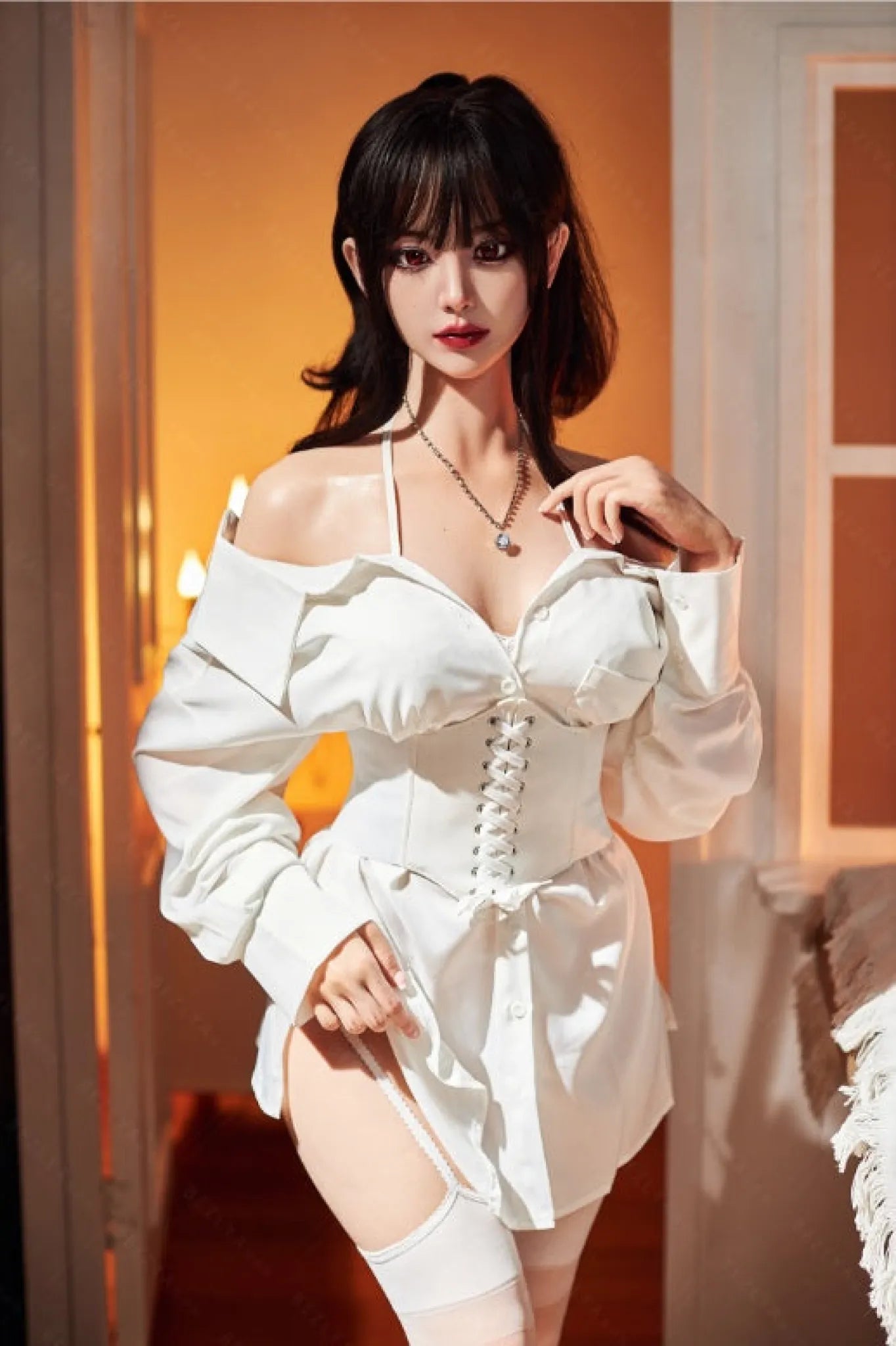 Hibiscus (G-Cup) (153cm) | Sex Doll G-Cup / 153cm / Brunette Sex Doll