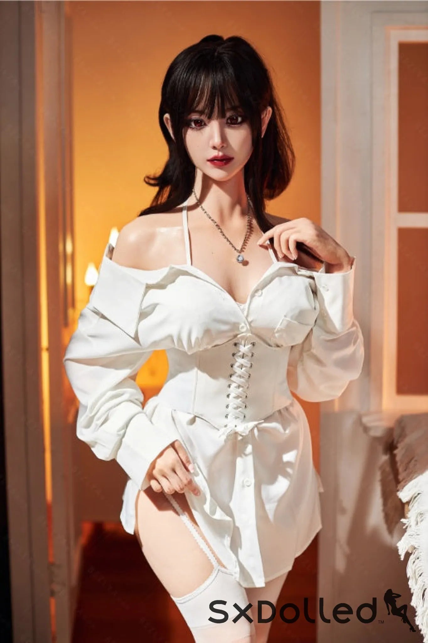 Hibiscus (G-Cup) (153cm) | Sex Doll G-Cup / 153cm / Brunette Sex Doll