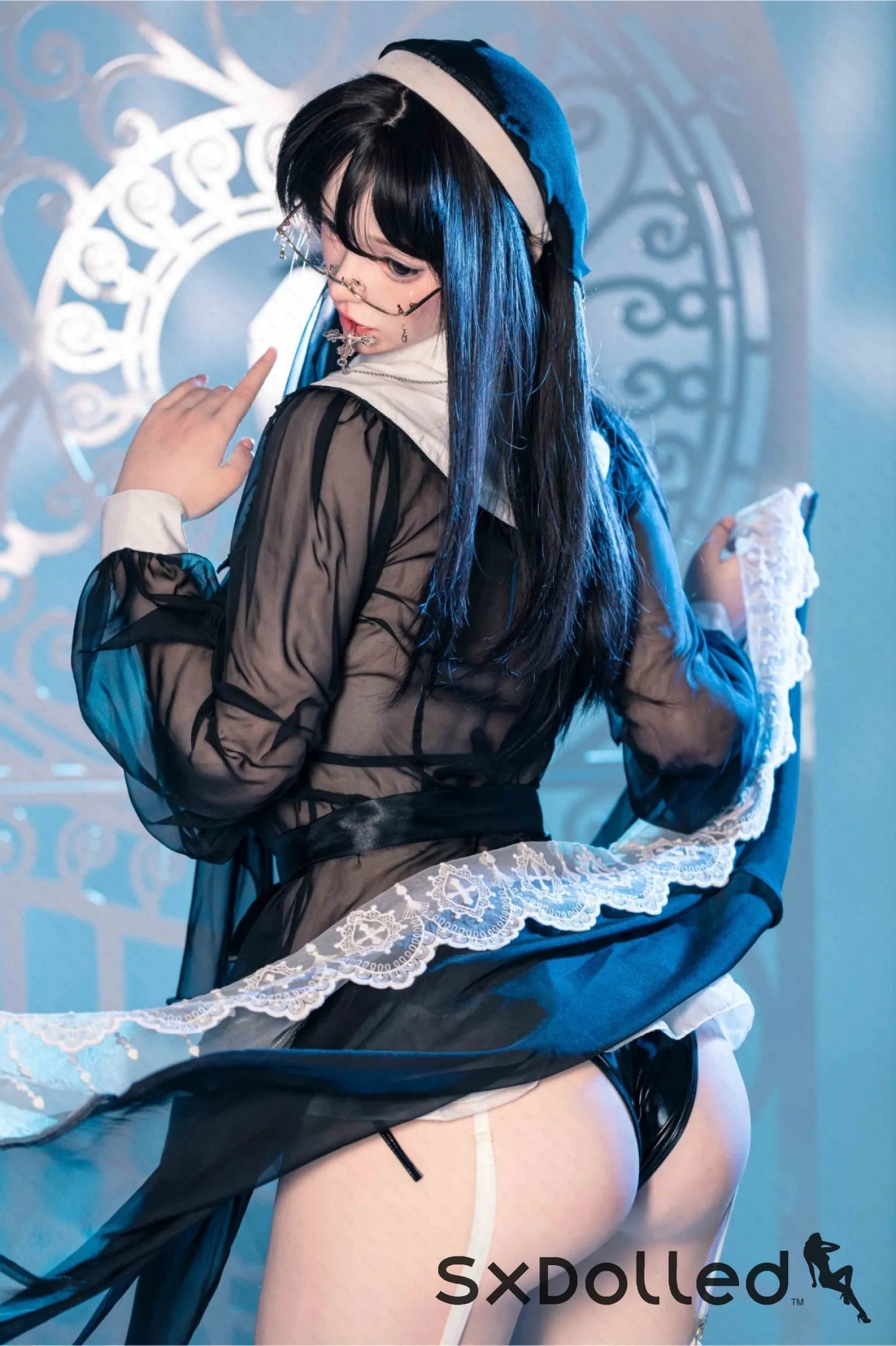Hinari (H-Cup) (168cm) | Pear Cosplay Japanese Nun Sex Doll | AITIA H-Cup / 168cm / Black Sex Doll