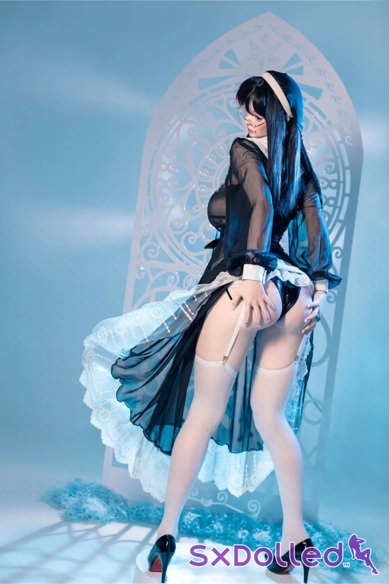 Hinari (H-Cup) (168cm) | Pear Cosplay Japanese Nun Sex Doll | AITIA H-Cup / 168cm / Black Sex Doll