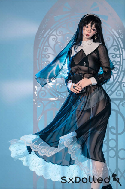 Hinari (H-Cup) (168cm) | Pear Cosplay Japanese Nun Sex Doll | AITIA H-Cup / 168cm / Black Sex Doll