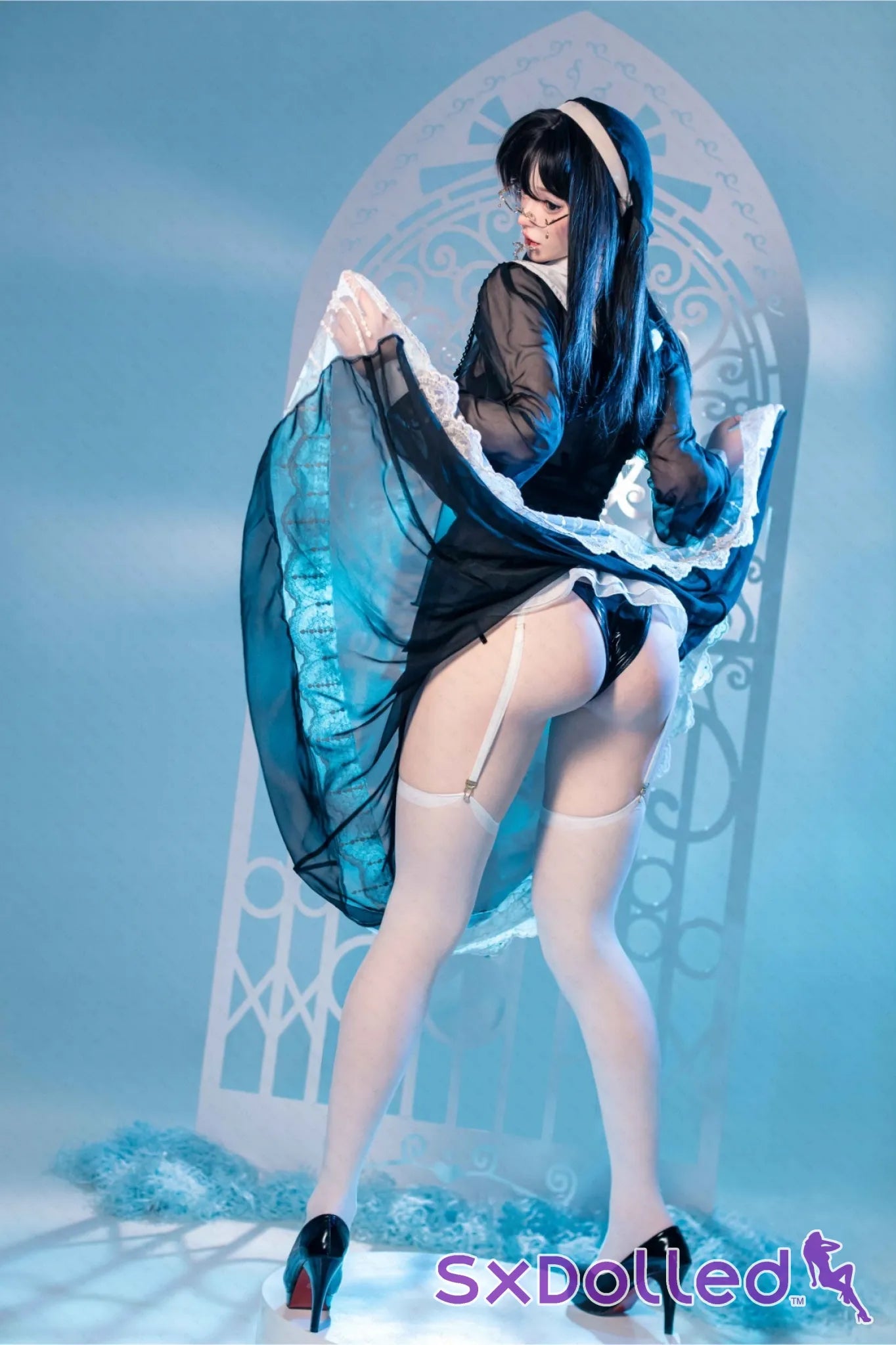 Hinari (H-Cup) (168cm) | Pear Cosplay Japanese Nun Sex Doll | AITIA H-Cup / 168cm / Black Sex Doll