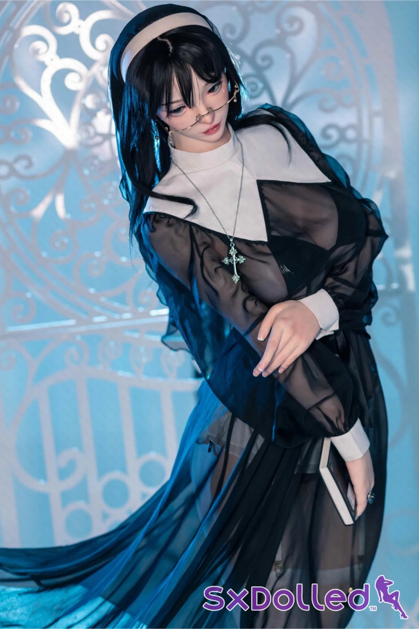 Hinari (H-Cup) (168cm) | Pear Cosplay Japanese Nun Sex Doll | AITIA H-Cup / 168cm / Black Sex Doll