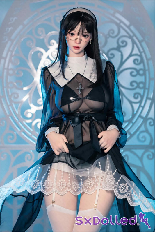 Hinari (H-Cup) (168cm) | Pear Cosplay Japanese Nun Sex Doll | AITIA H-Cup / 168cm / Black Sex Doll