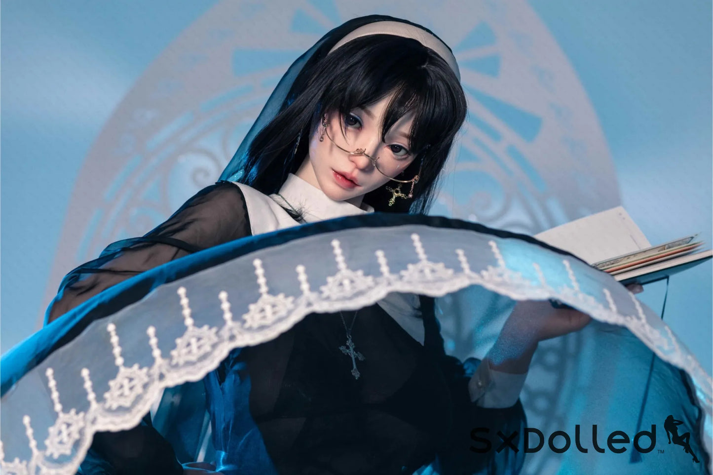 Hinari (H-Cup) (168cm) | Pear Cosplay Japanese Nun Sex Doll | AITIA H-Cup / 168cm / Black Sex Doll