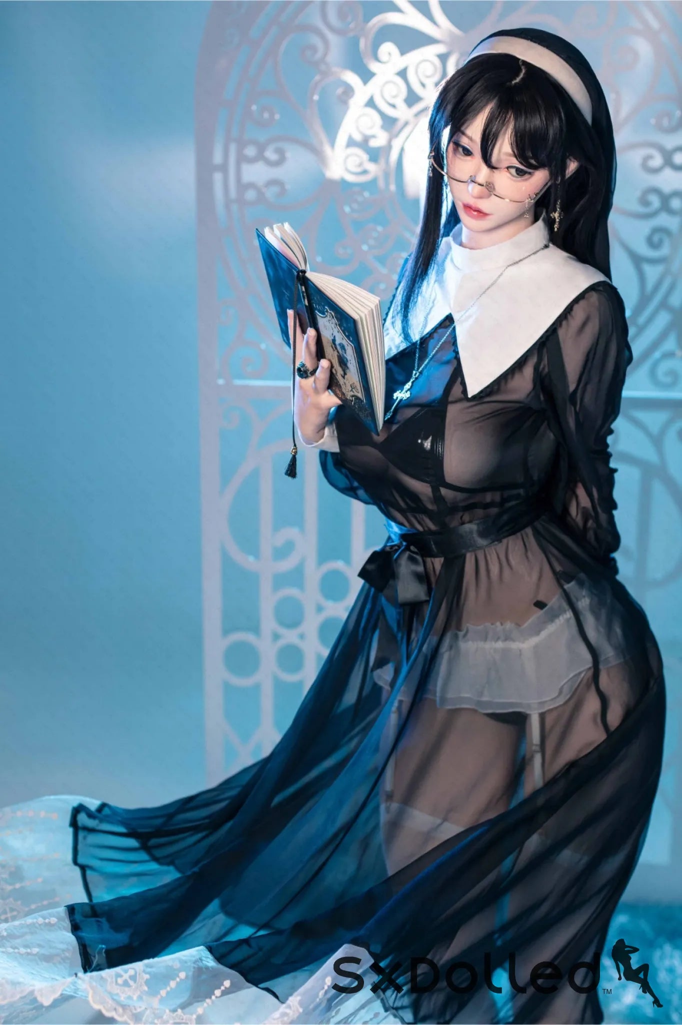 Hinari (H-Cup) (168cm) | Pear Cosplay Japanese Nun Sex Doll | AITIA H-Cup / 168cm / Black Sex Doll
