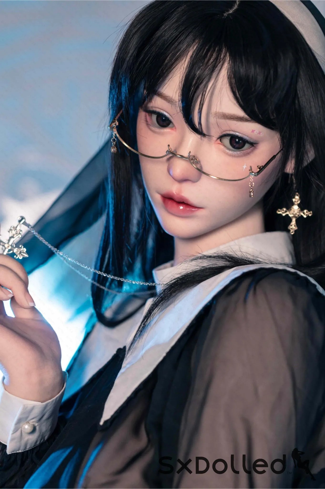 Hinari (H-Cup) (168cm) | Pear Cosplay Japanese Nun Sex Doll | AITIA H-Cup / 168cm / Black Sex Doll