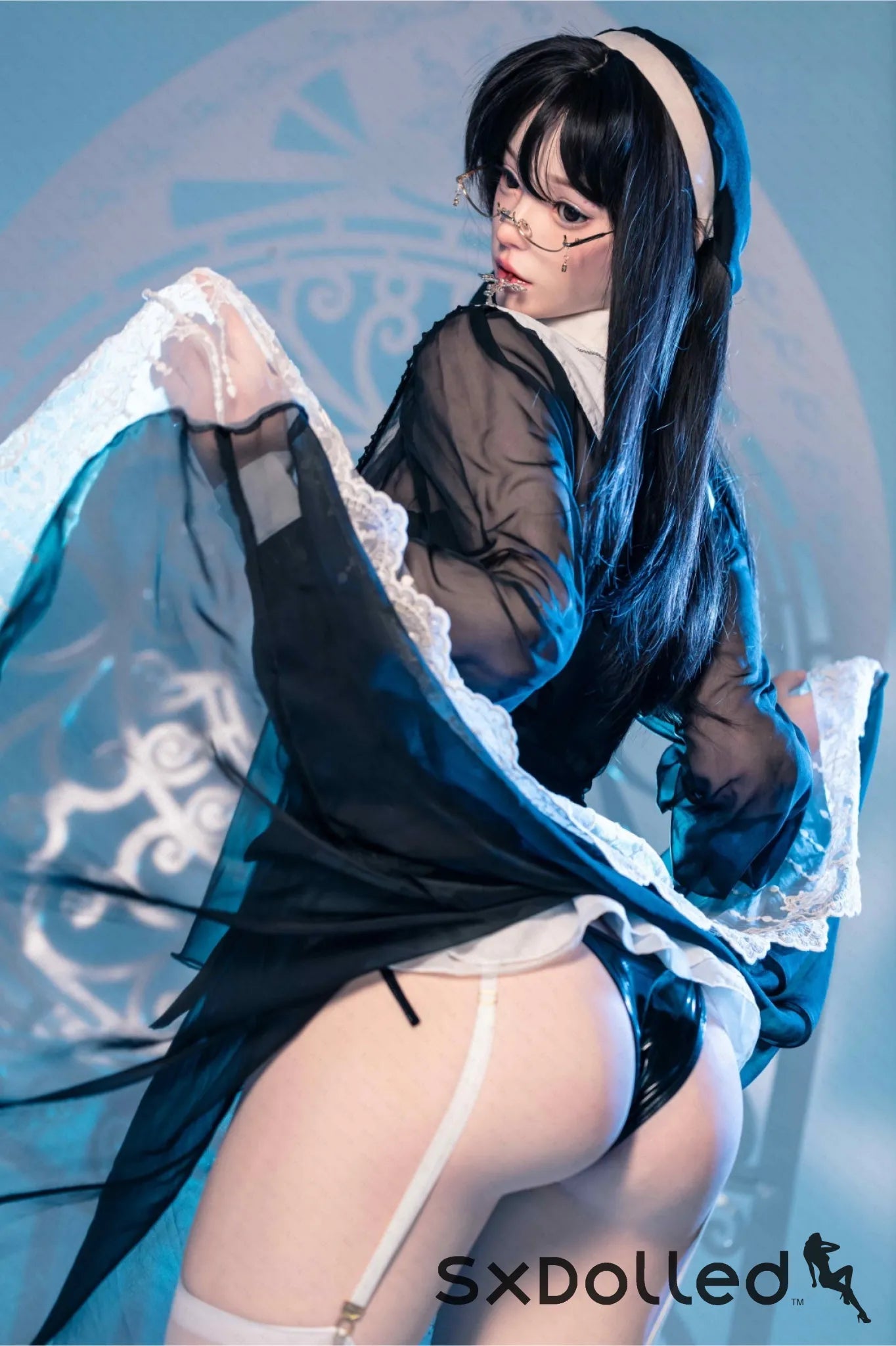 Hinari (H-Cup) (168cm) | Pear Cosplay Japanese Nun Sex Doll | AITIA H-Cup / 168cm / Black Sex Doll