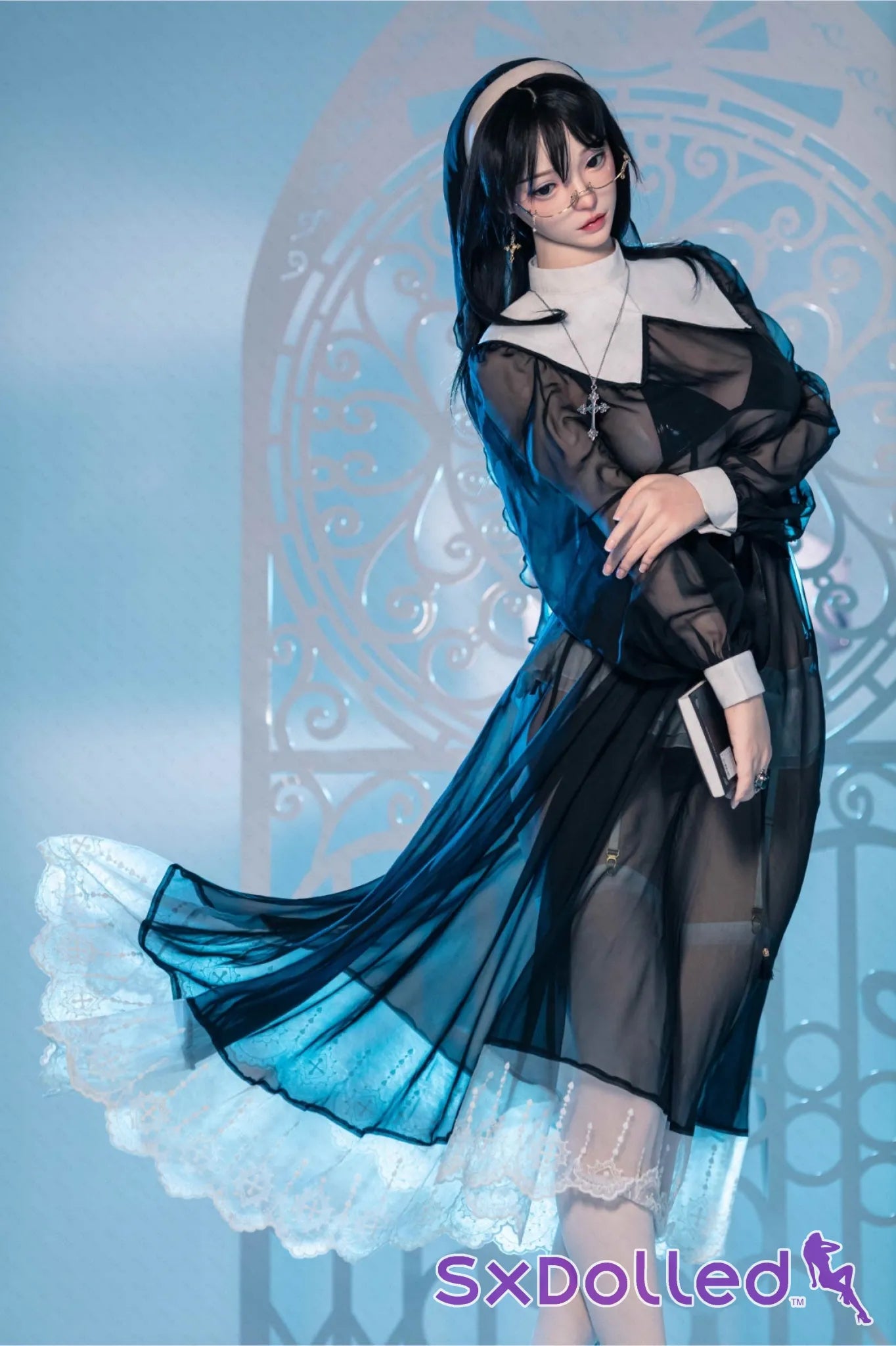 Hinari (H-Cup) (168cm) | Pear Cosplay Japanese Nun Sex Doll | AITIA H-Cup / 168cm / Black Sex Doll